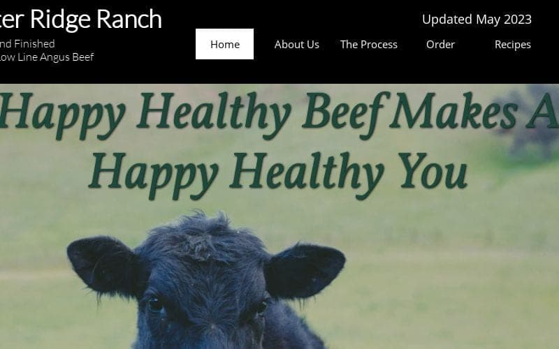 At Twister Ridge Ranch — pasture-raised beef in Vinita, OK