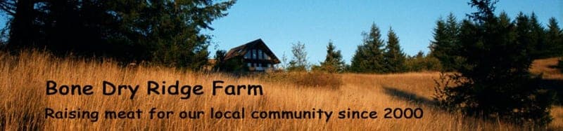 Bone Dry Ridge — pasture-raised beef producer in Rochester, Washington