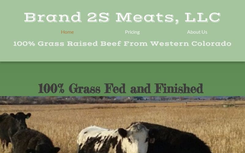 Brand 2S Meat, LLC — pasture-raised beef producer in Grand Junction, Colorado