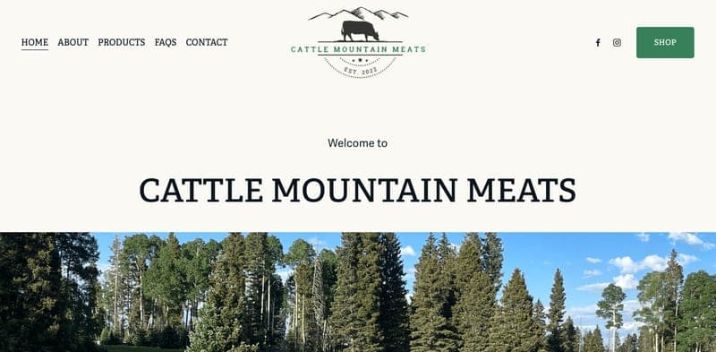 Cattle Mountain Meats — pasture-raised beef producer in Sanford, Colorado