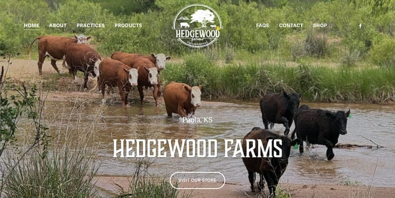 Hedgewood Farms, LLC — pasture-raised beef in Paola, KS