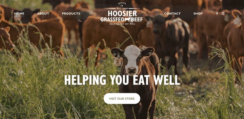 Hoosier Grassfed Beef — pasture-raised beef producer in Attica, Indiana