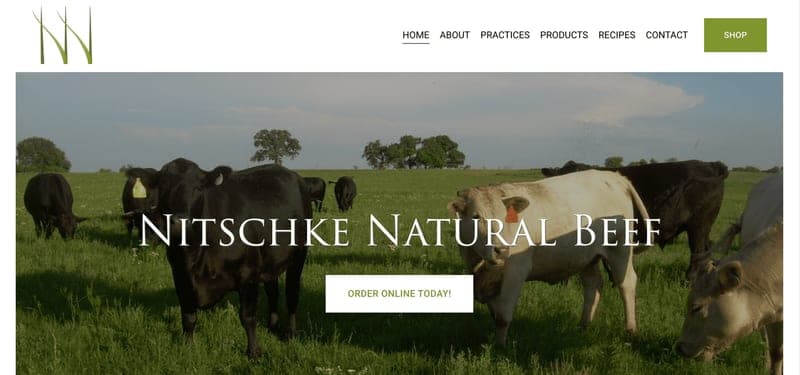Nitschke Natural Beef — pasture-raised beef producer in Waurika, Oklahoma